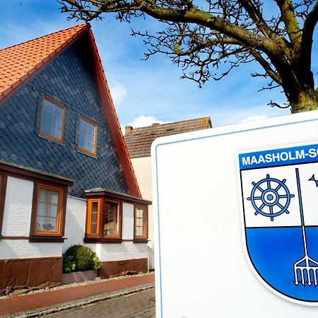Trautes Heim Ferienwohnung Ost Maasholm Esterno foto